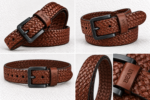 BEAR Casual Leather Belt – Brown - Image 3