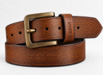 BEAR Casual Leather Belt – Brown