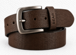 BEAR Formal Leather Belt – Brown