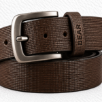 BEAR Formal Leather Belt – Brown
