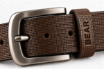 BEAR Formal Leather Belt – Brown - Image 2