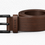BEAR Formal Leather Belt – Brown