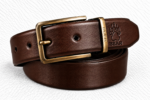 BEAR Reversible Leather Belt – Black/Navy Blue - Image 2