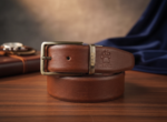 BEAR Reversible Leather Belt – Black/Brown - Image 2
