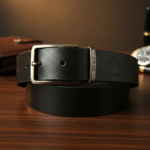 BEAR Reversible Leather Belt – Black/Brown