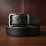 BEAR Reversible Leather Belt – Black/Brown
