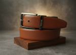 BEAR Reversible Leather Belt – Black/Brown