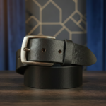 BEAR Formal Leather Belt – Black