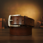 BEAR Casual Leather Belt – Brown