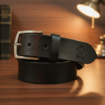 BEAR Casual Leather Belt – Black